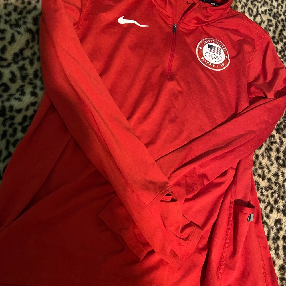 Nike Red Dri-FIT Olympic Jacket